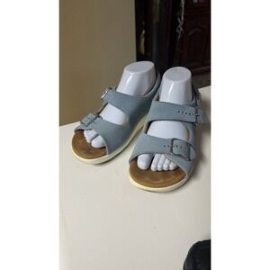 SAS Relaxed slingback‎ comfort women's sandals sky harbor blue sz 7.5m